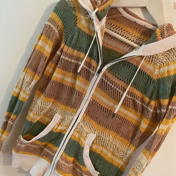 L.A.M.B. by Gwen Stefani Fishnet Hoodie - Picture 6 of 10